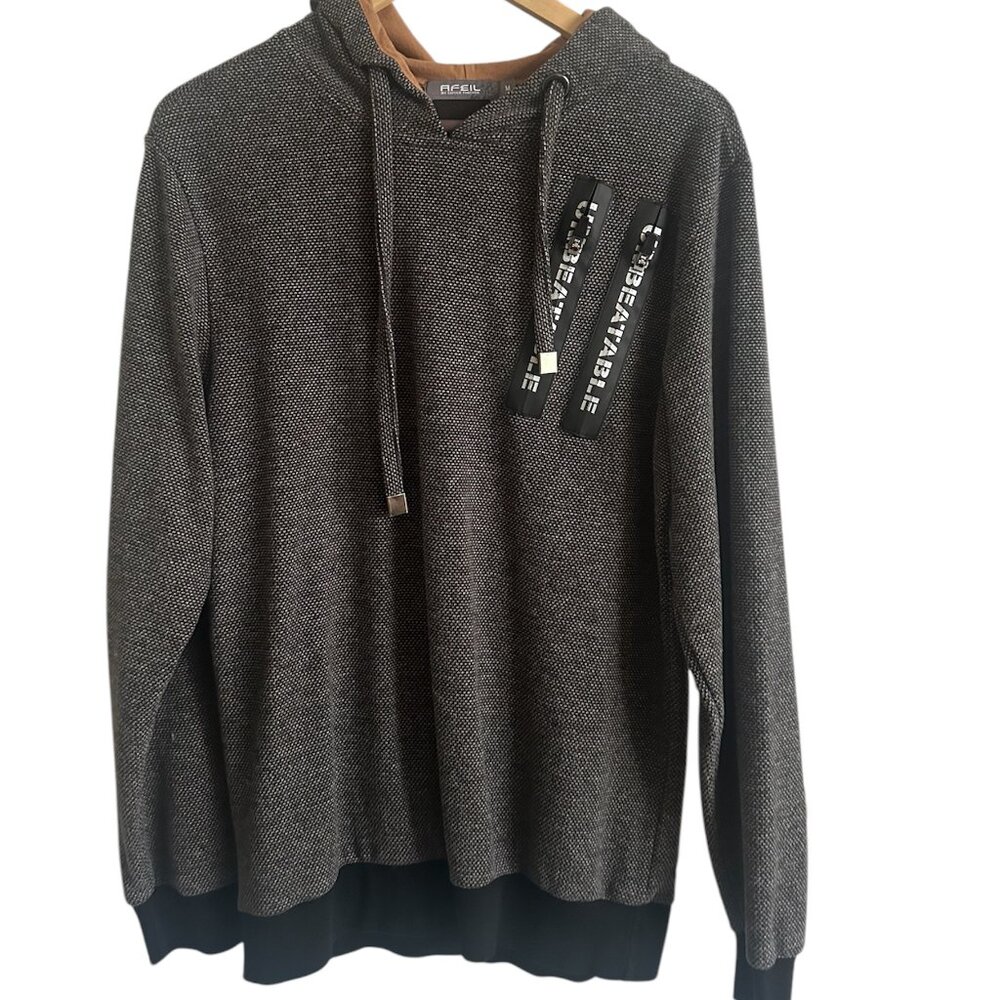 Grey Long Sleeve Hoodie